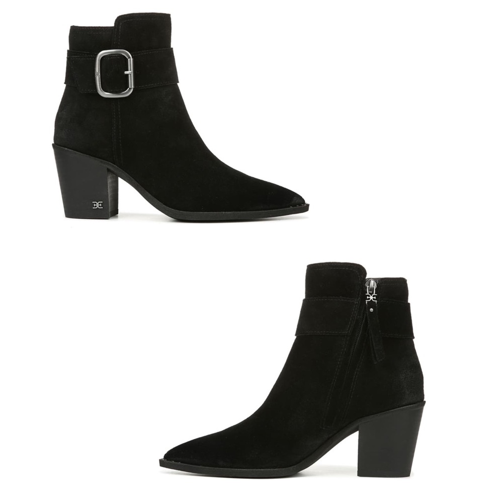 Sam Edelman Leonia Pointed Toe Bootie - Picture 4 of 11